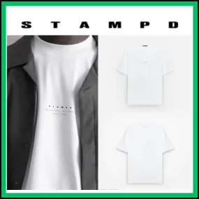 Stampd' LA  |Crew Neck Pullovers Unisex Street Style Short Sleeves Logo