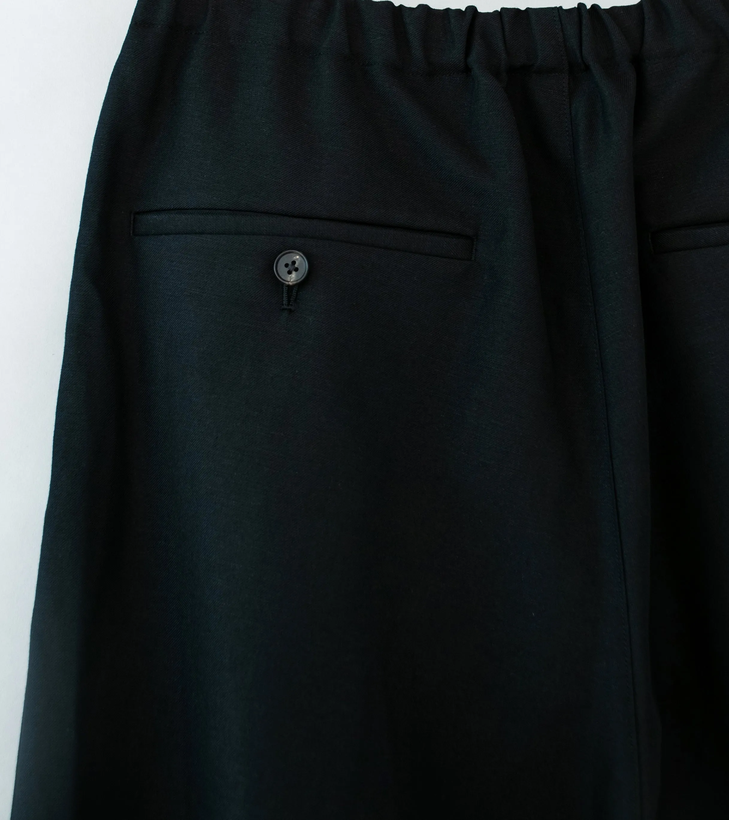 Stein 'Drawstring Wide Trousers' (Black)