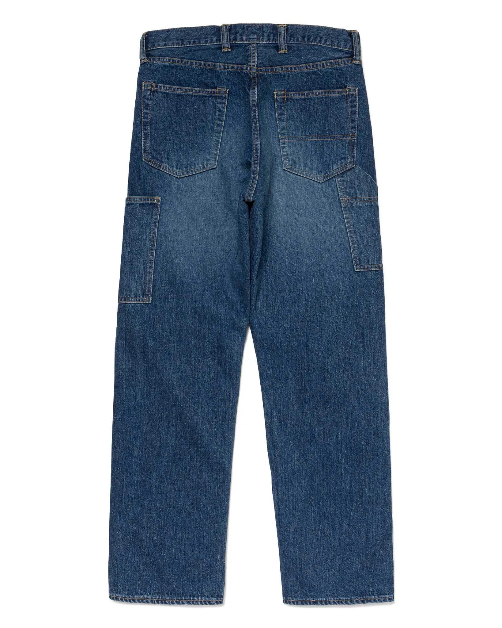 Straight Denim Pants Indigo