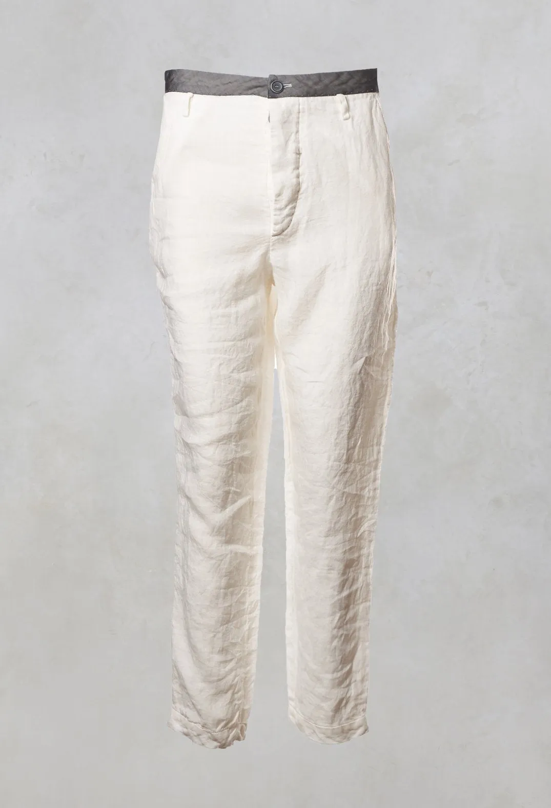 Straight Leg Trousers in Original