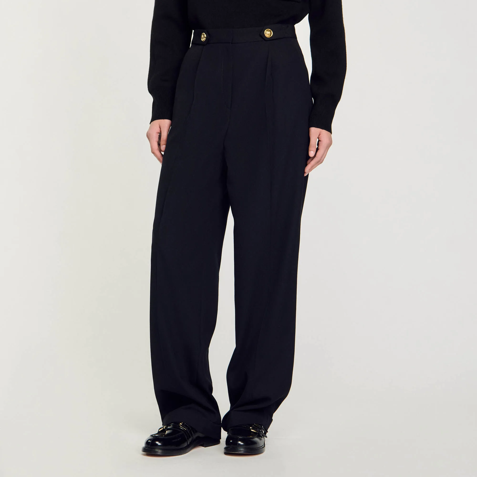 Straight-leg trousers