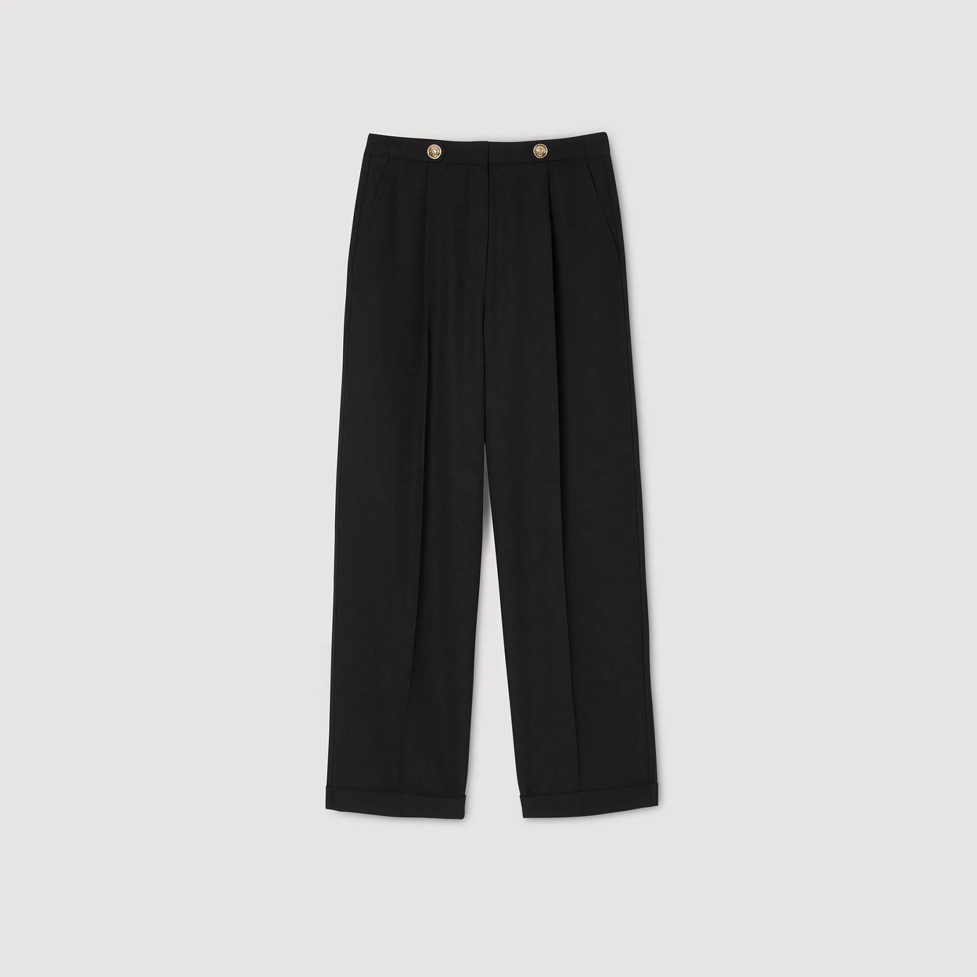 Straight-leg trousers