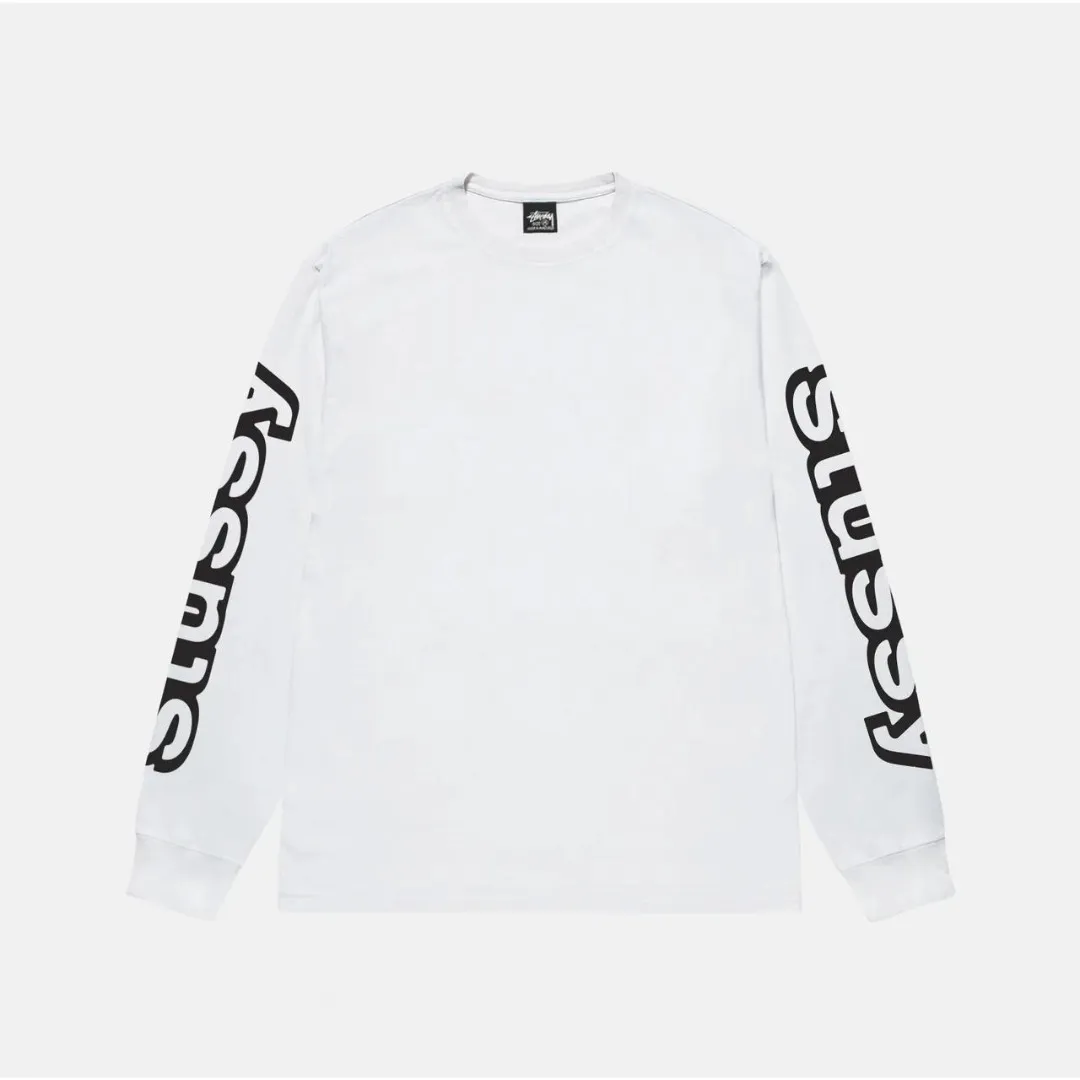 STUSSY  |Crew Neck Pullovers Long Sleeves Long Sleeve T-shirt Logo