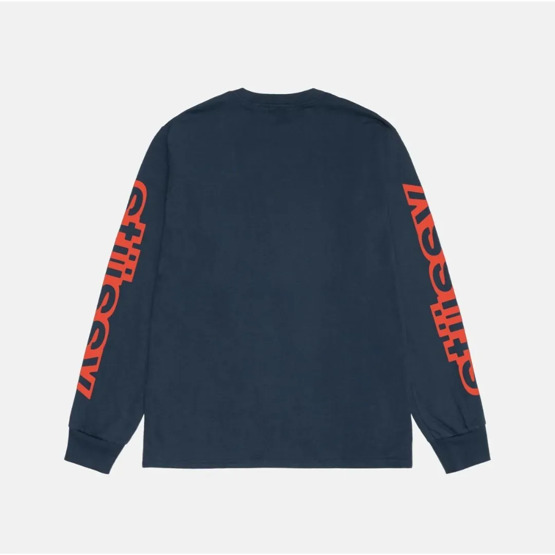 STUSSY  |Crew Neck Pullovers Long Sleeves Long Sleeve T-shirt Logo