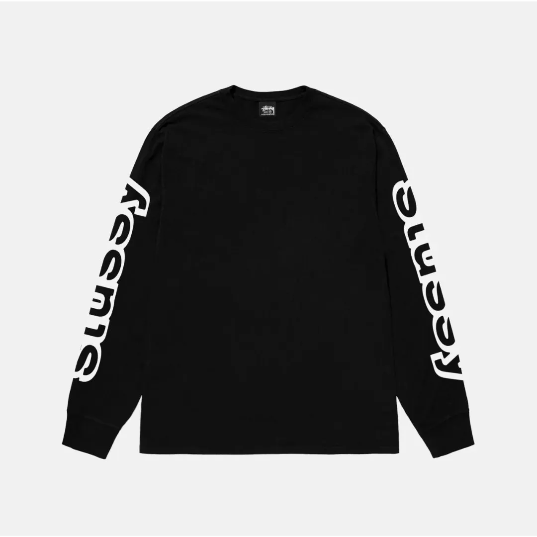 STUSSY  |Crew Neck Pullovers Long Sleeves Long Sleeve T-shirt Logo