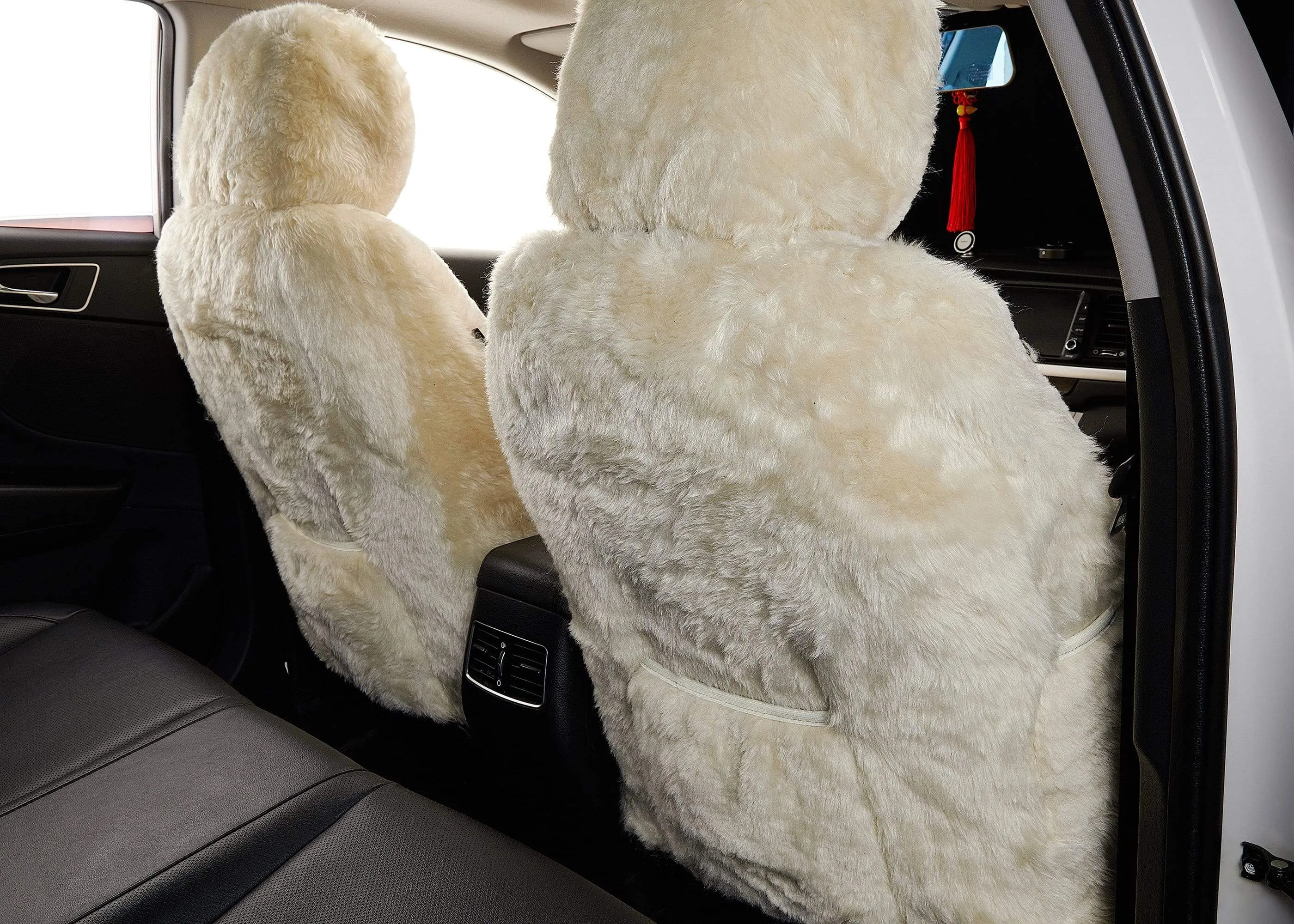 TARRAMARRA Sheepskin Car Seat Cover Set