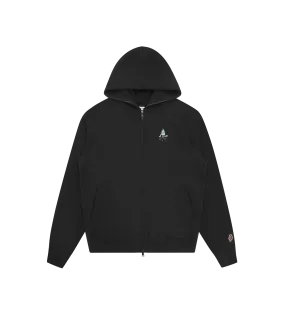 TEAM EU SKATE CONE ZIP-THROUGH HOOD - BLACK