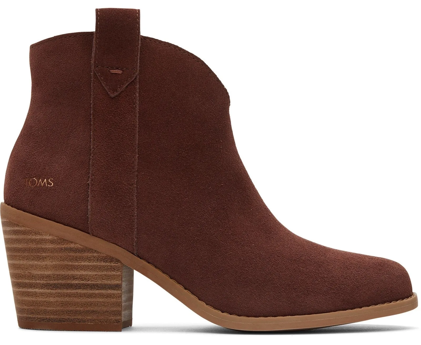 TOMS Constance Womens Leather Ankle Boot