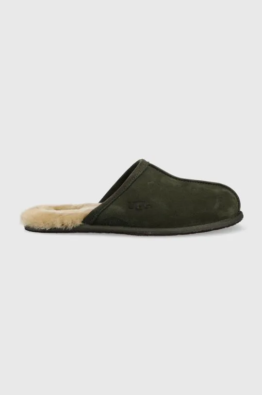 UGG suede slippers M Scuff green color