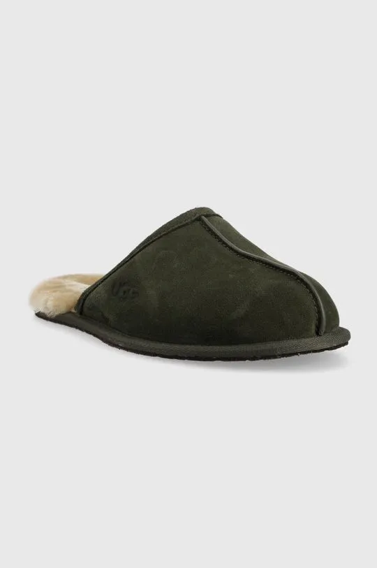 UGG suede slippers M Scuff green color