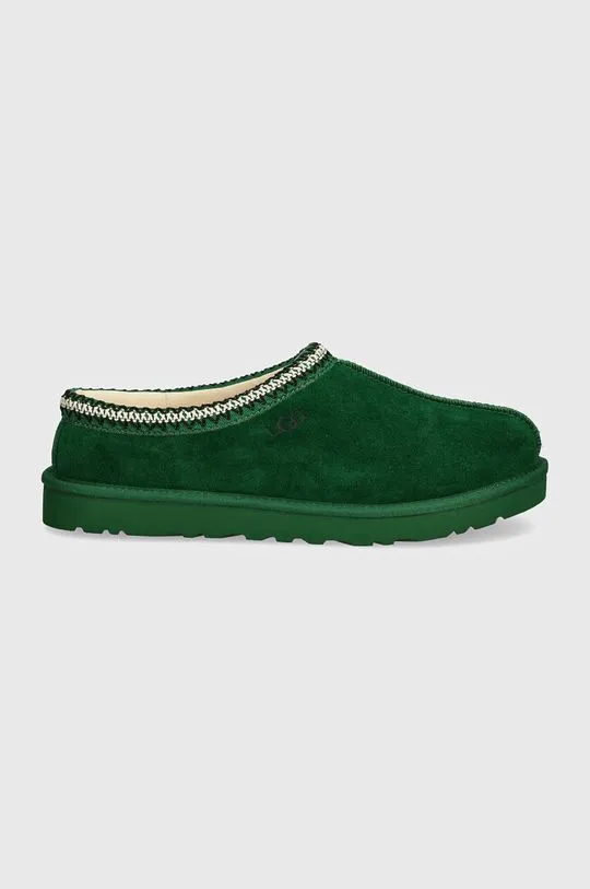 UGG suede slippers Tasman green color 5950-MNS