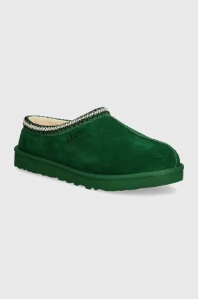 UGG suede slippers Tasman green color 5950-MNS