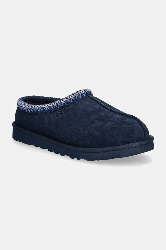 UGG suede slippers Tasman navy blue color 5950-DEOC