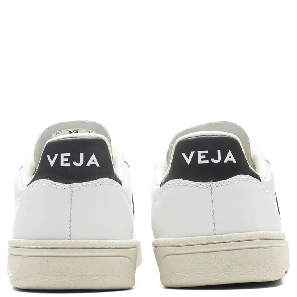 V-10 Leather - Extra White/Black