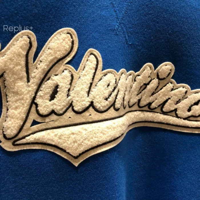 VALENTINO  |Pullovers Unisex Street Style Long Sleeves Plain Cotton Logo