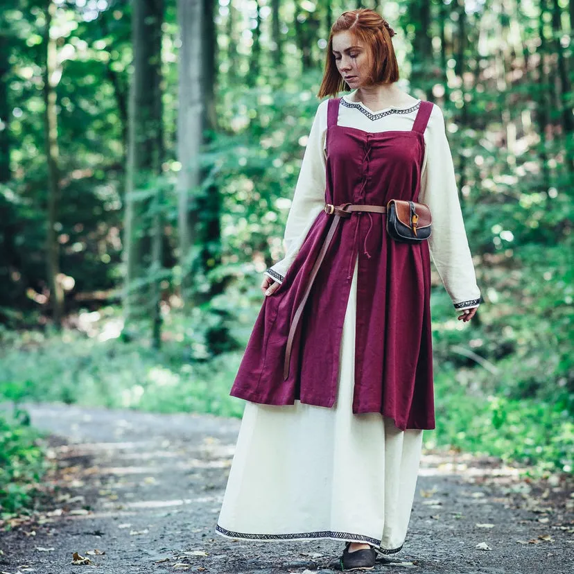 Viking Underdress (long sleeves, seam detailing)