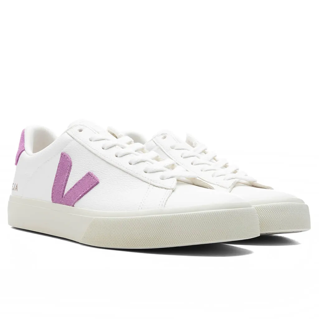 Women's Campo Chromefree Leather - Extra White/Mulberry