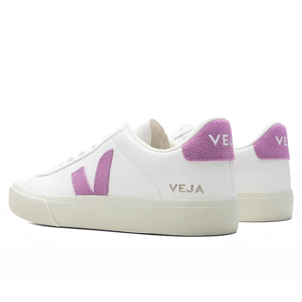 Women's Campo Chromefree Leather - Extra White/Mulberry