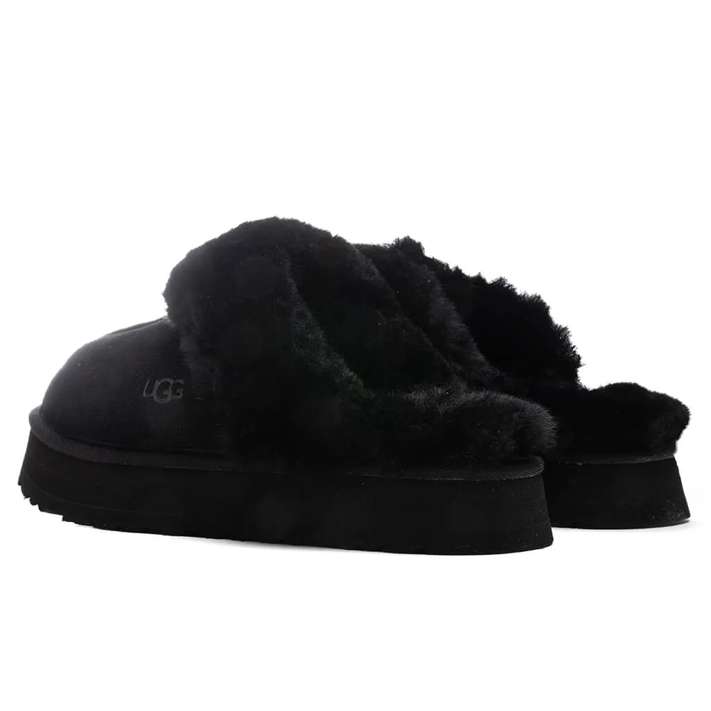 Women's Disquette Slipper - Black