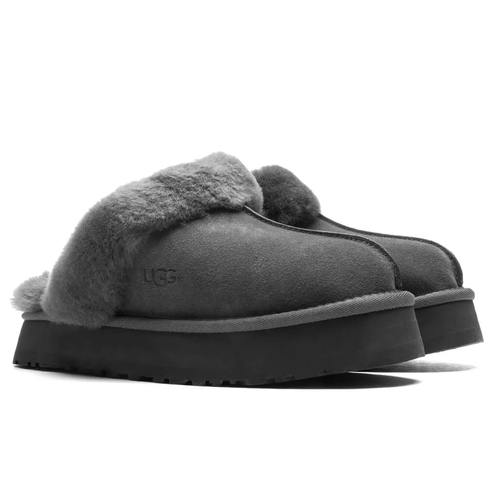 Women's Disquette Slipper - Charcoal