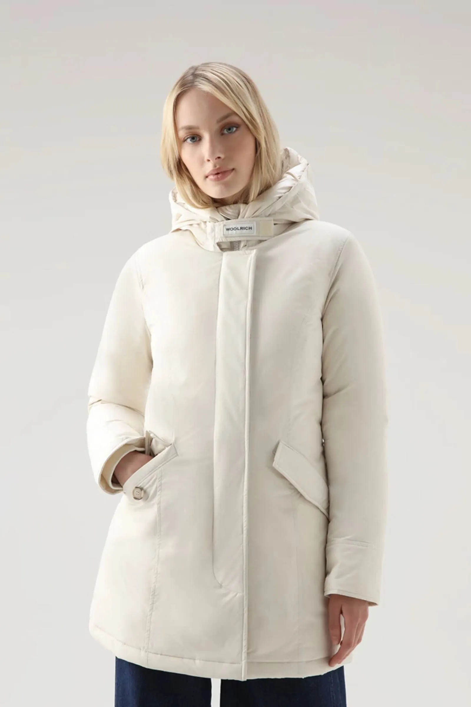 Woolrich Arctic Parka Luxury Bianco Donna