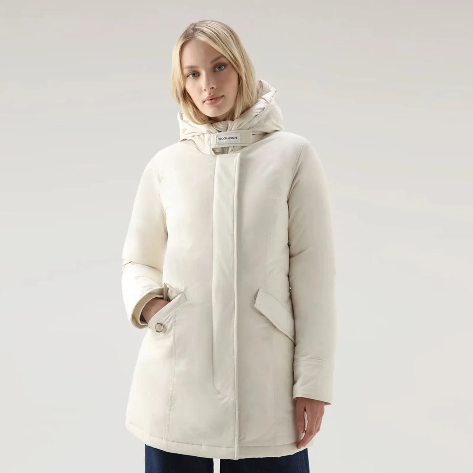 Woolrich Arctic Parka Luxury Bianco Donna