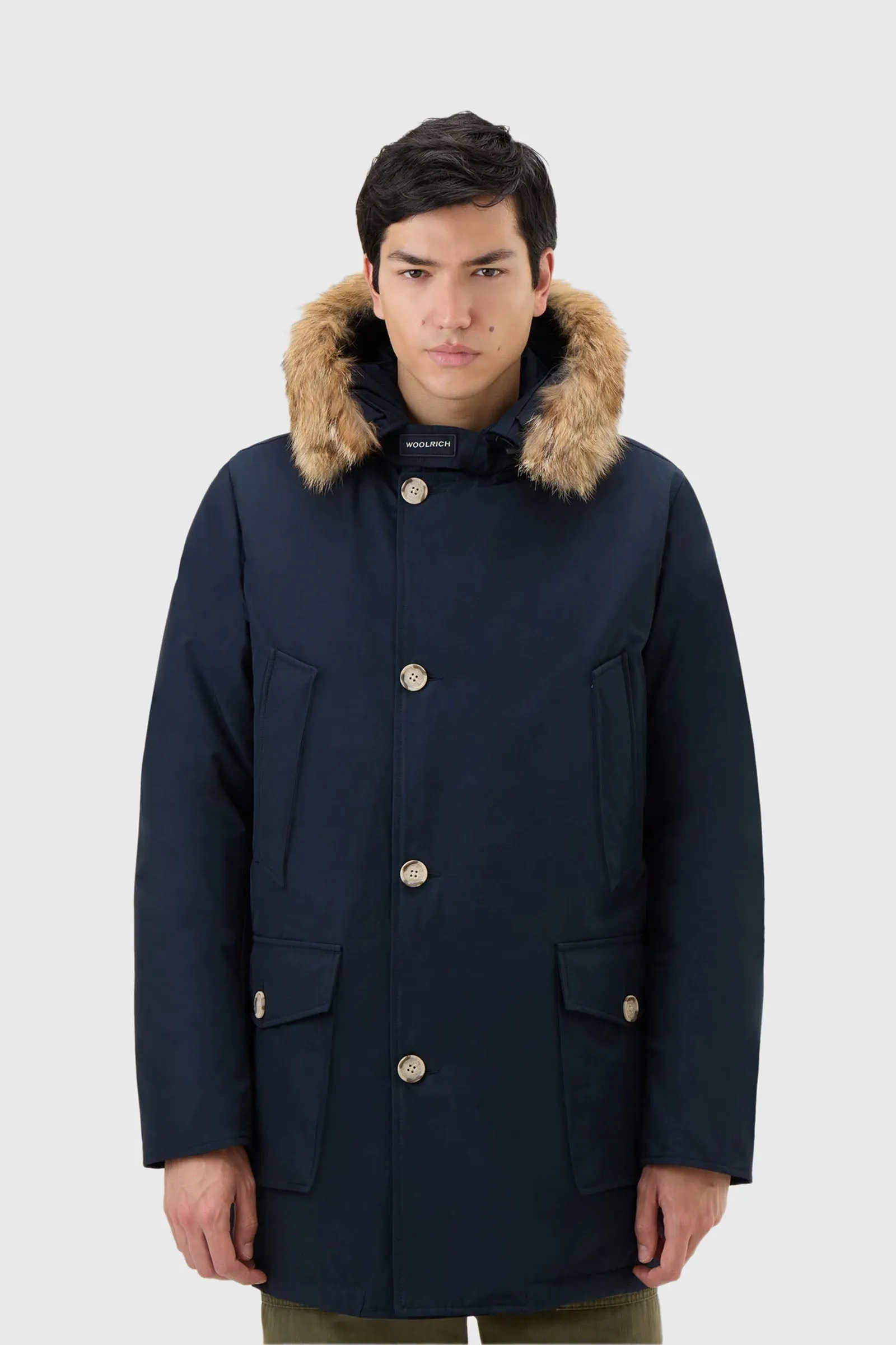 Woolrich Arctic Parka Ramar Cloth/Piuma Blu