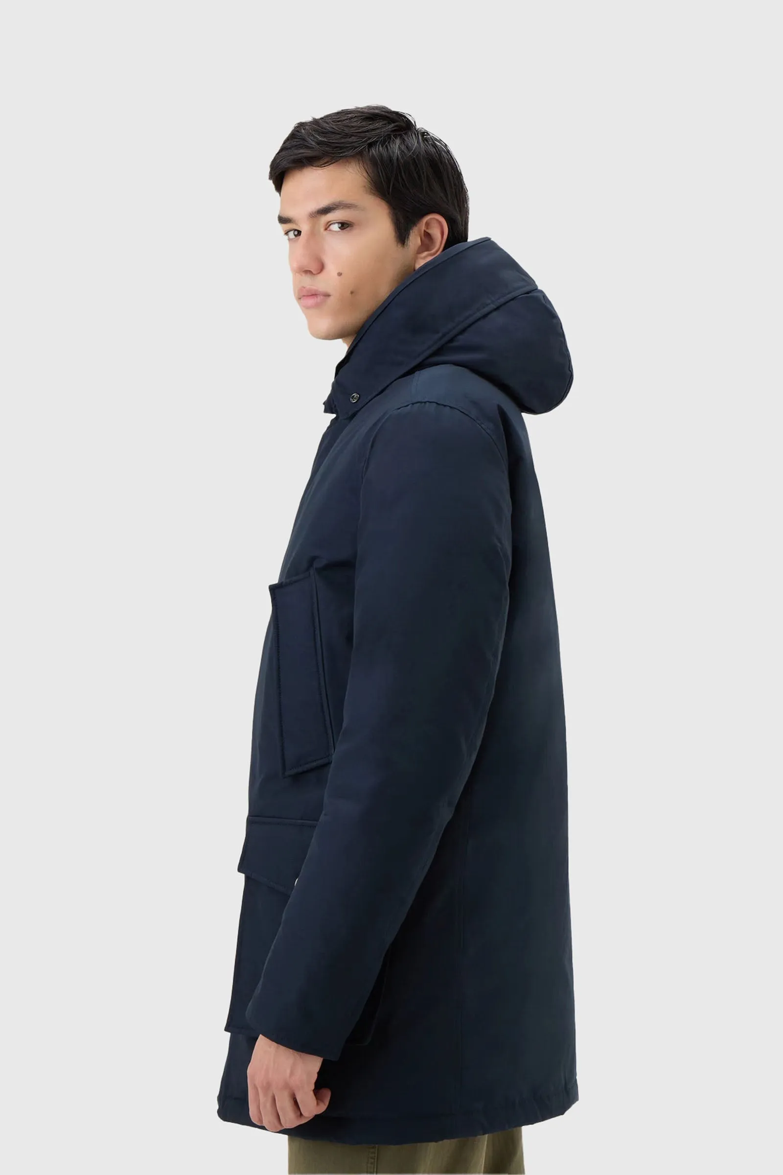 Woolrich Arctic Parka Ramar Cloth/Piuma Blu