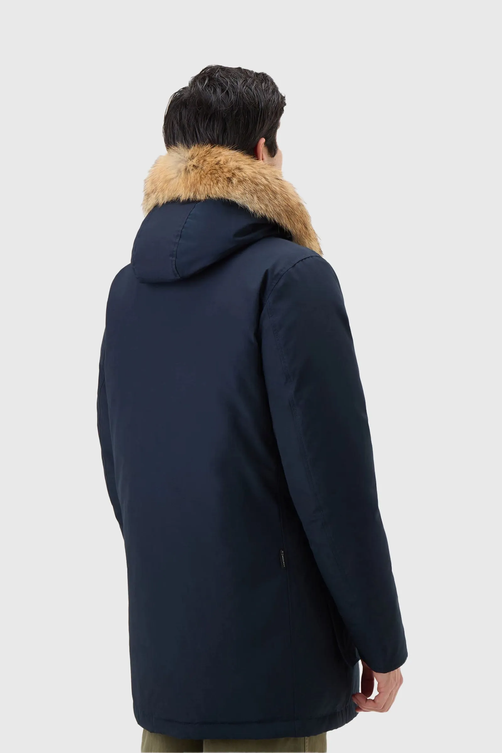 Woolrich Arctic Parka Ramar Cloth/Piuma Blu