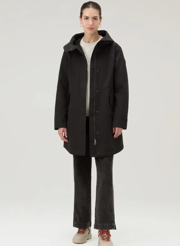 WOOLRICH MILITARY PARKA 3 IN 1 BLACK