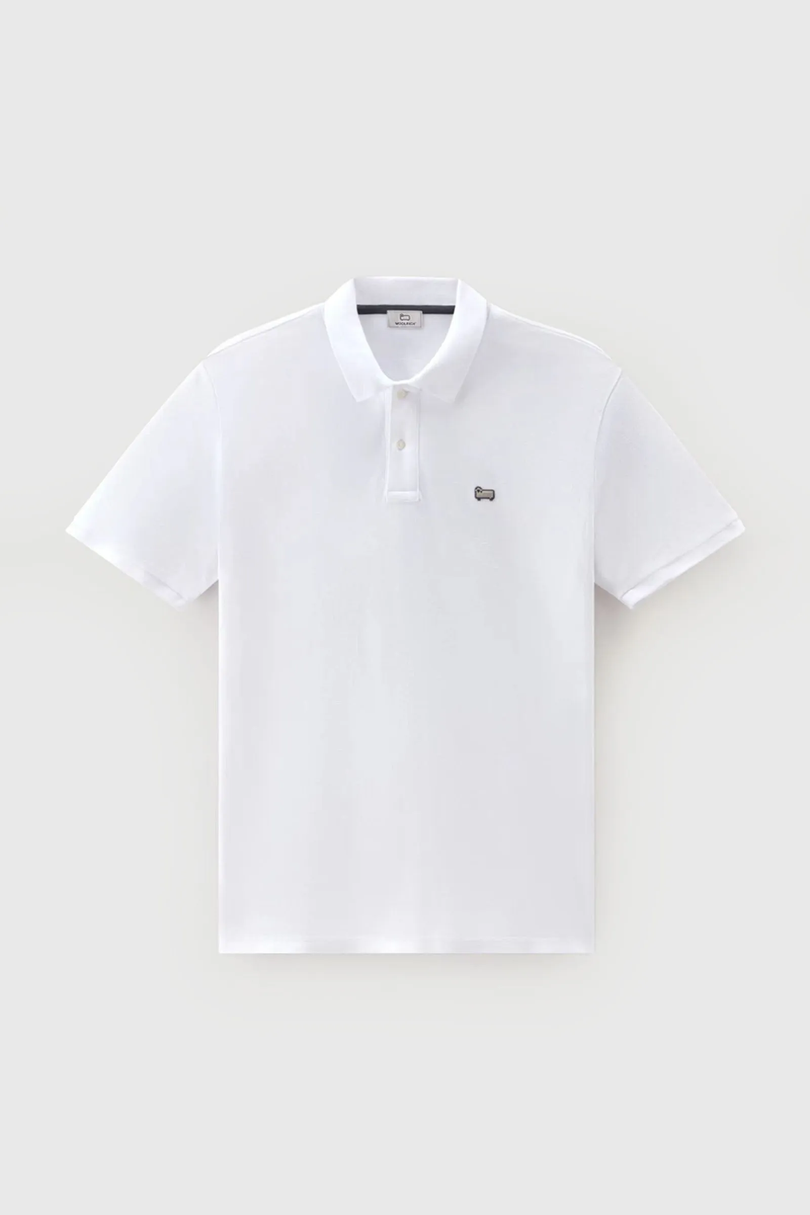 Woolrich Polo Classic American Bianco Uomo