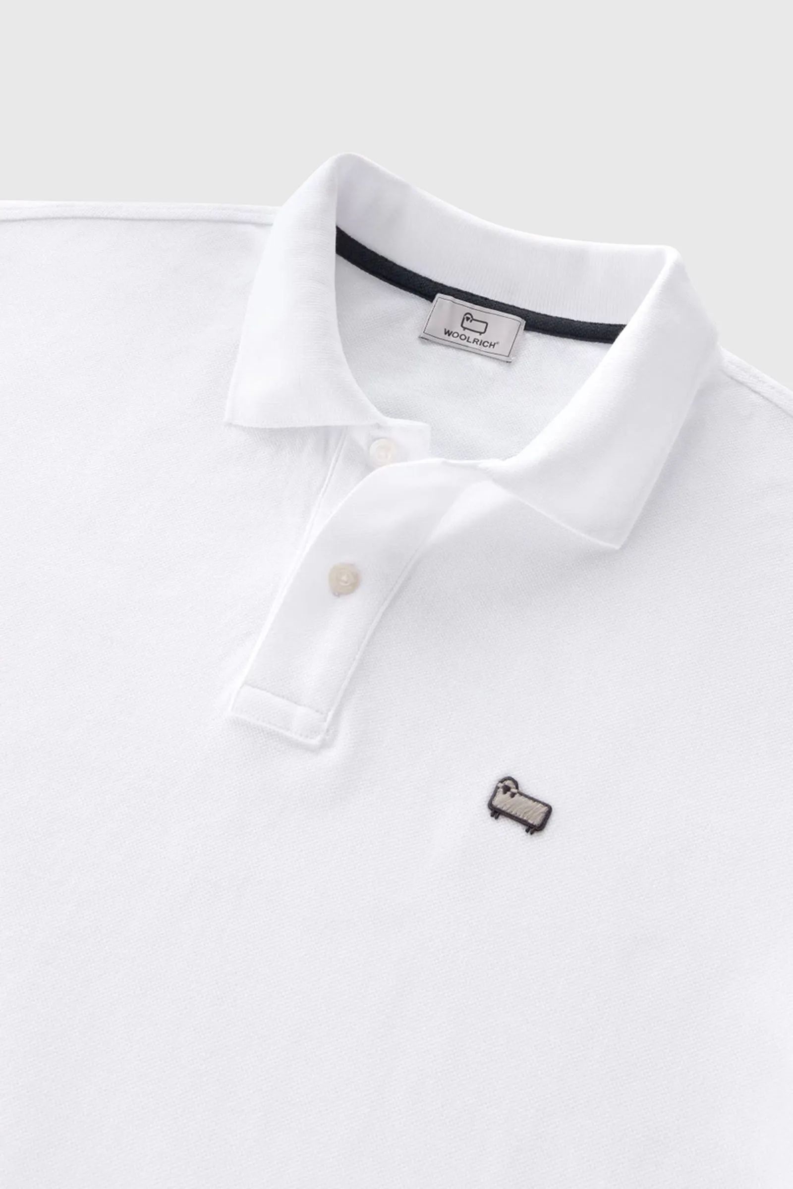 Woolrich Polo Classic American Bianco Uomo