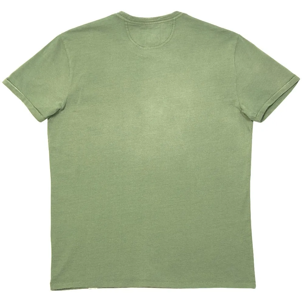 Woolrich Sunfaded Field Tee Washed Green