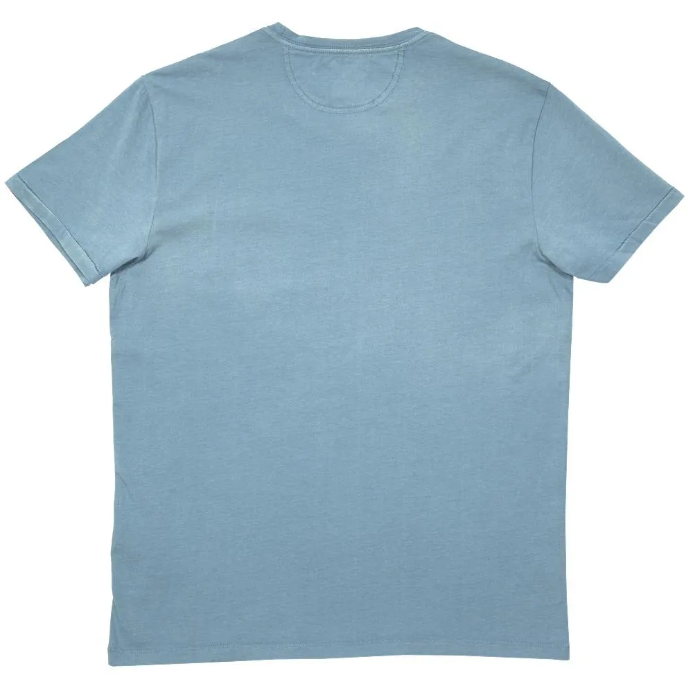 Woolrich Sunfaded Field Tee Washed Sky