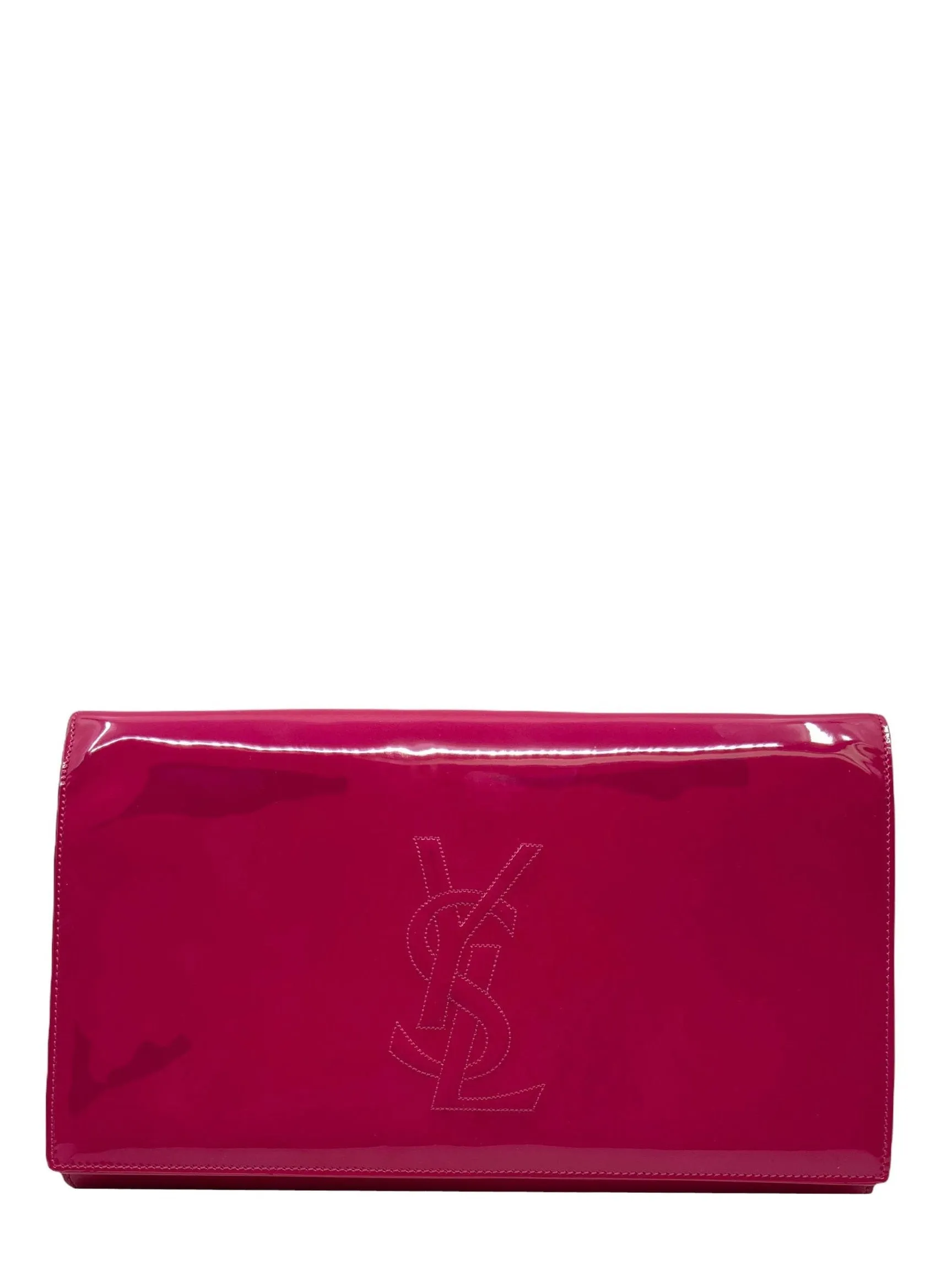 Yves Saint Laurent Belle De Jour Patent Leather Clutch