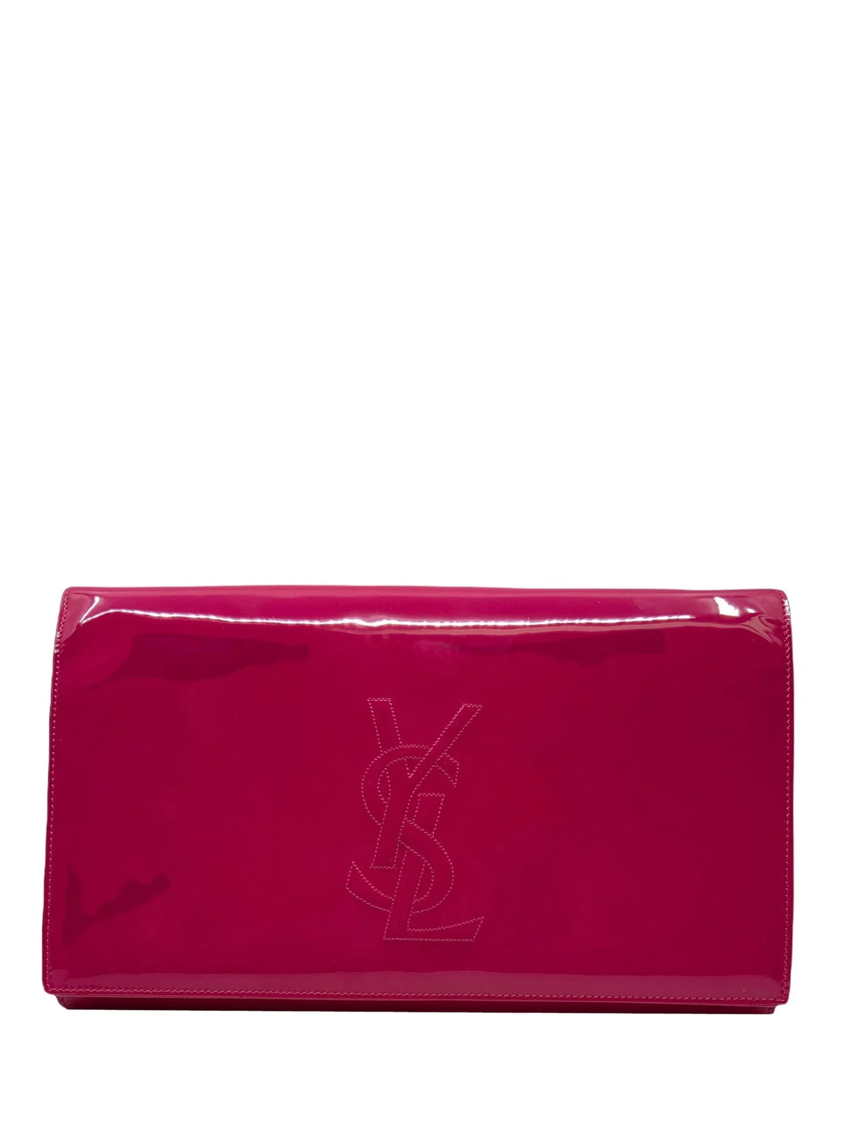 Yves Saint Laurent Belle De Jour Patent Leather Clutch