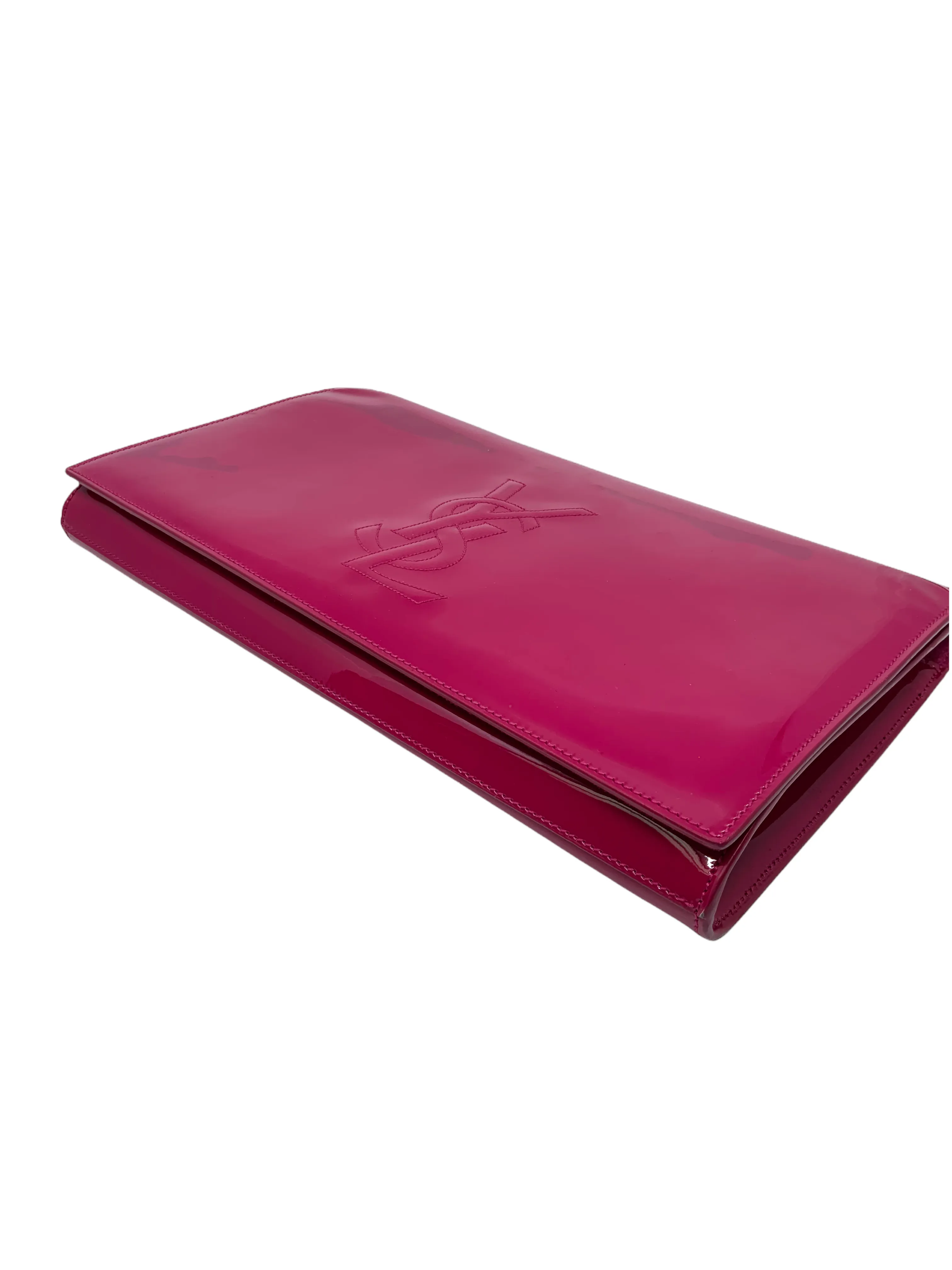 Yves Saint Laurent Belle De Jour Patent Leather Clutch