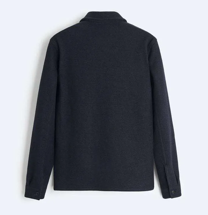 ZARA  |Wool Long Sleeves Plain Shirts